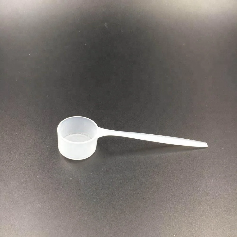 12g plastic measuring long handle scoop