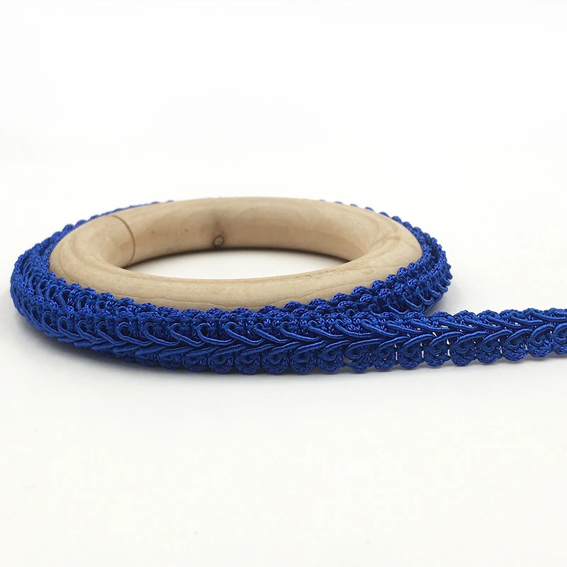 
High Quality Embroidery Knitting Gold Braided Trim 1.2CM Width Garment Accessories 