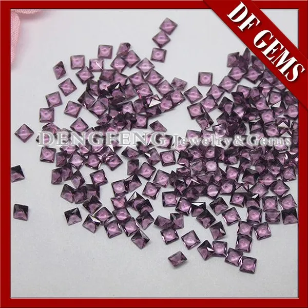 wholesale gemstone glass purple for decorative