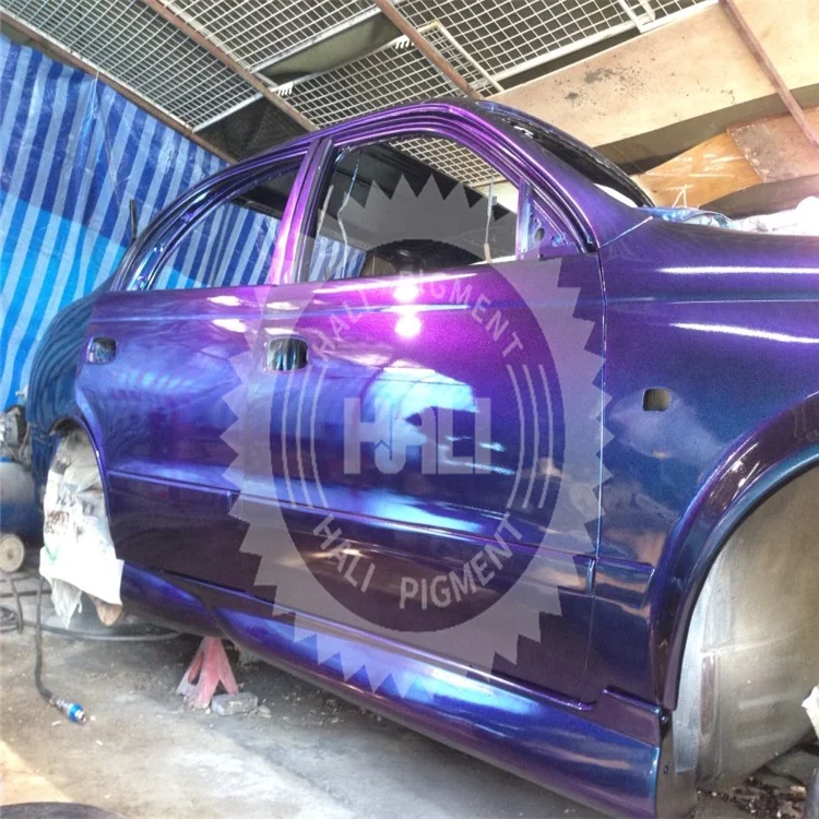 Motorcycle Paint Chamleon Mica Pigment Powder Holographic Unicorn Chameleon Aurora Nail Chrome Pigment Glitters Nail Decoration