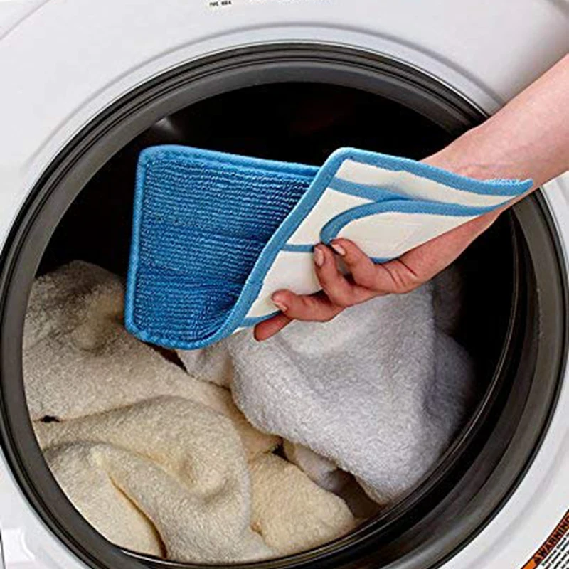 Amazon Top Seller Hot Product Set 2 Reusable Microfiber Mop Pads