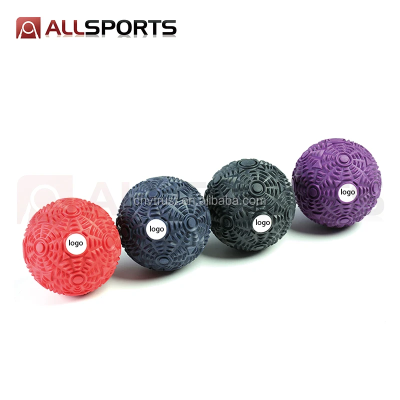 Massage Balls for Physical Therapy Deep Myofascial Release Tools Back, Shoulder  Foot Muscle Massager Mobility Rubber Ball