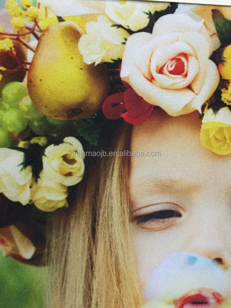 
Digital printing sublimation/UV/LATEX printing 100 PCT display fabric with stretch good elasticity 