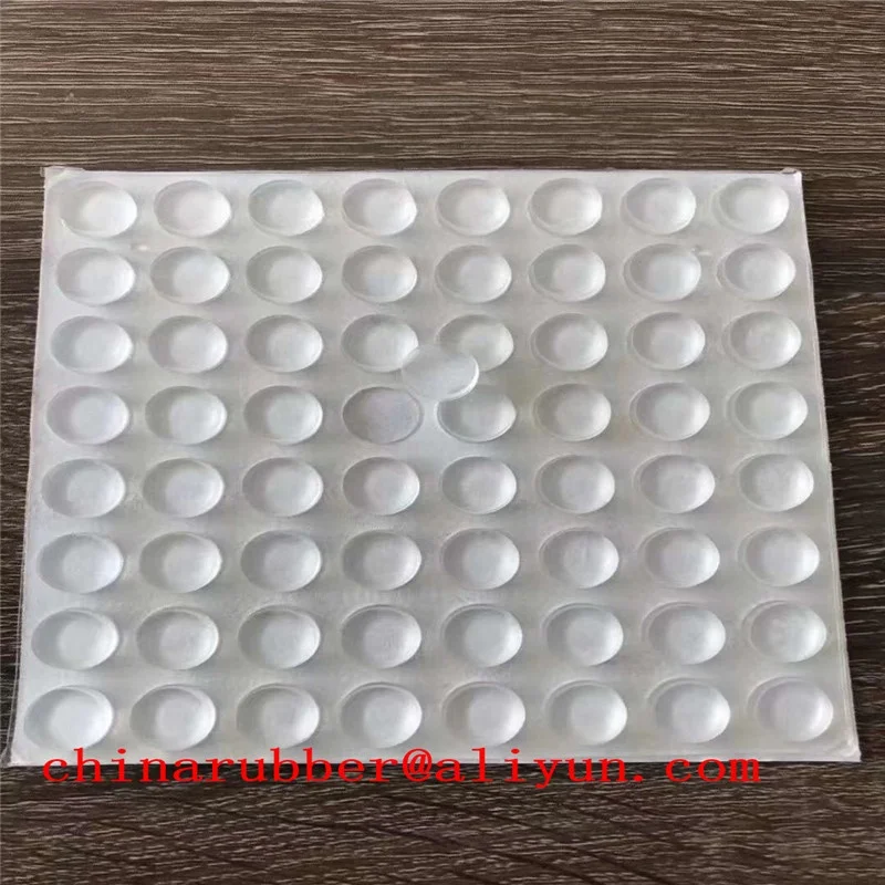 Прозрачный задний фонарь/противоскользящие резиновые ножки самоклеящийся силиконовый по индивидуальному заказу 10000 шт. литье порта Циндао CN;SHN GF-017 gofai