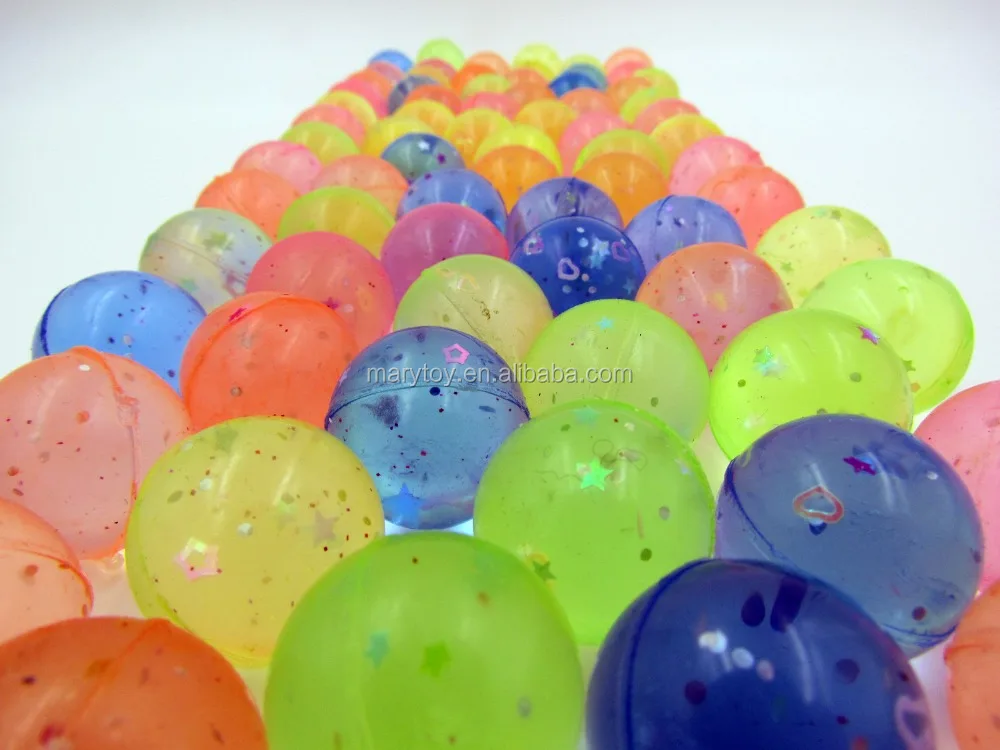 32mm Transparent Rubber Bouncing ball