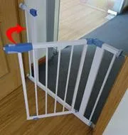 Mamakids SG-01 Steel Baby Safety Gate For Door, For Stairs, protect children