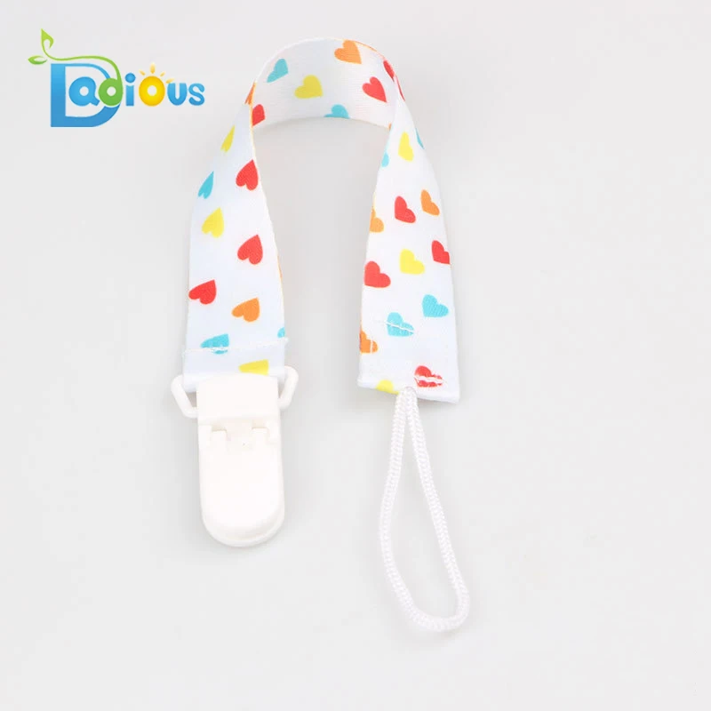 DDLG funny cute organic pacifier holder baby born dummy clip set