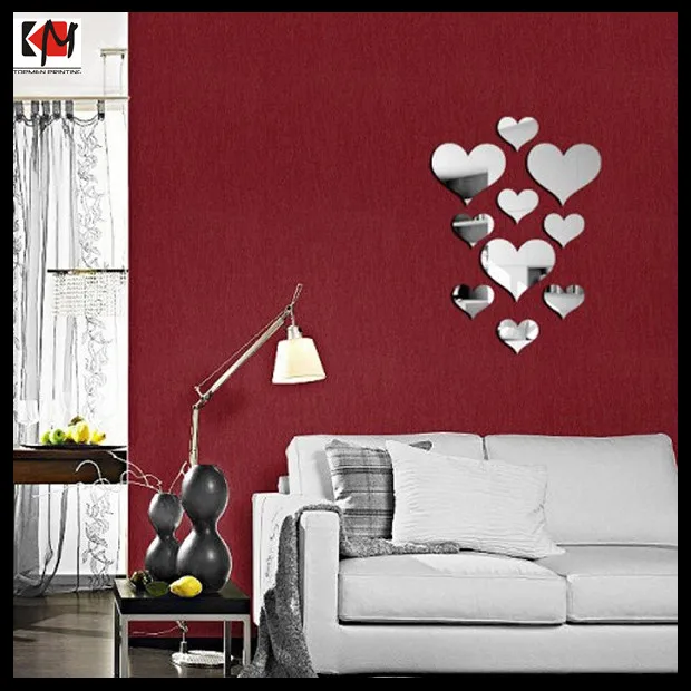 Wholesale customized Eco-friendly PVC 3D Wall Paper Sticker