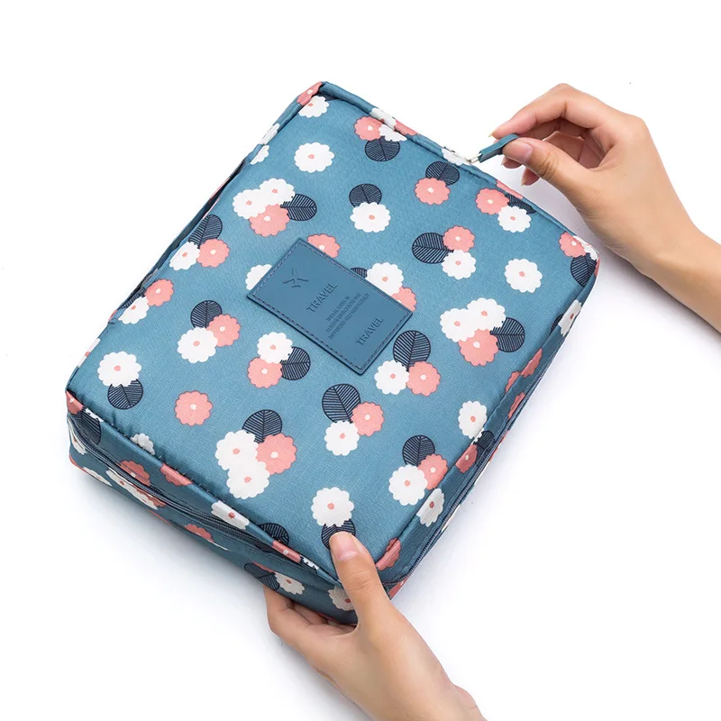 One Dollar Shop New cheap custom print cosmetic bag travel makeup bag for Promotion