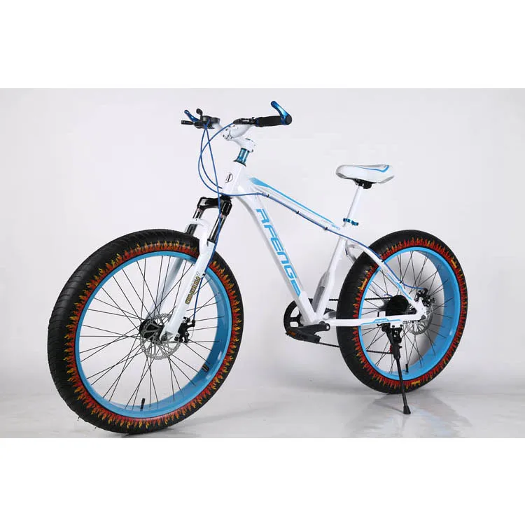 DIKESEN explor flame 20/24/26 inch sand beach snowbike bike bmx big thick wide tires bikes mtb 26 inch aluminum alloy frame mtb