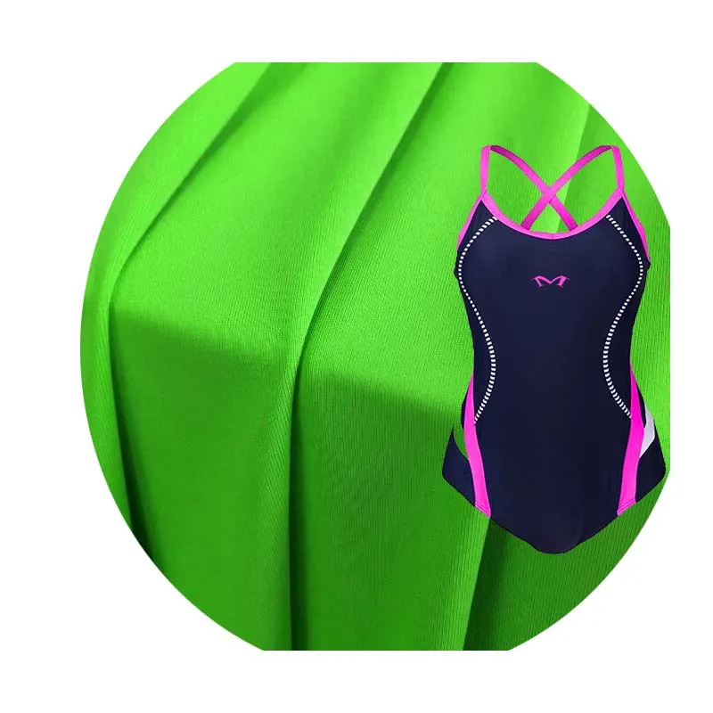 Low moq customized Sunwear 82% polyamide18% spandex cloth 4 way stretch 190 to 300gsm lycra swimsuits fabric