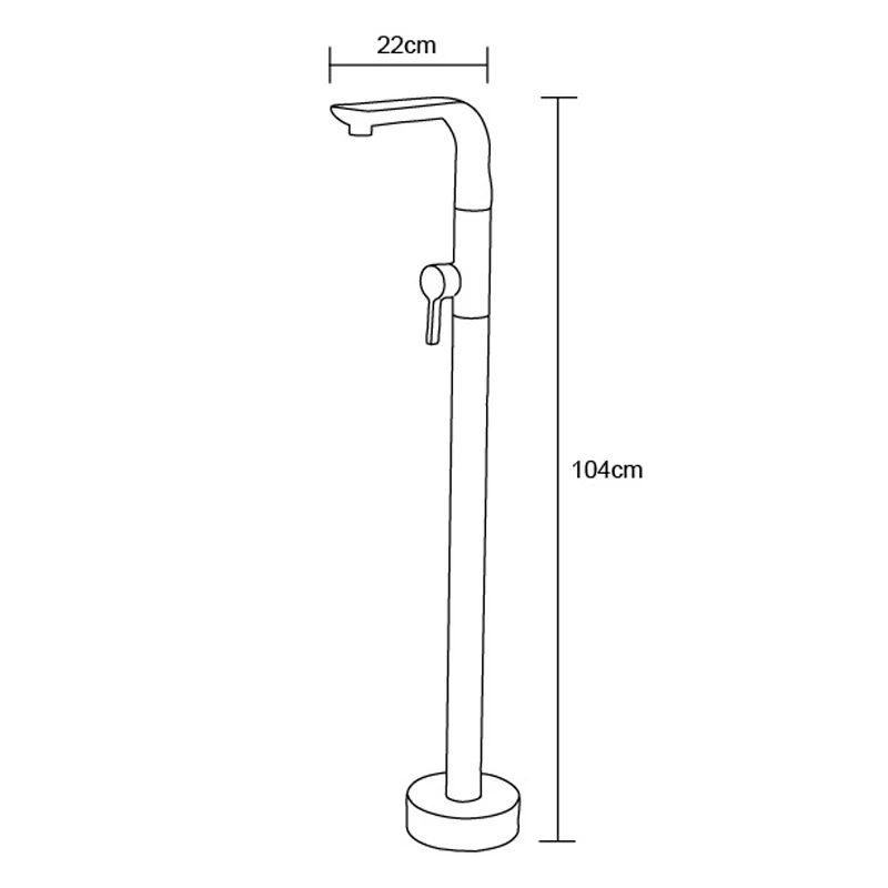 Australia Watermark bathroom water tap,wels matt color round bathtub faucet with shower