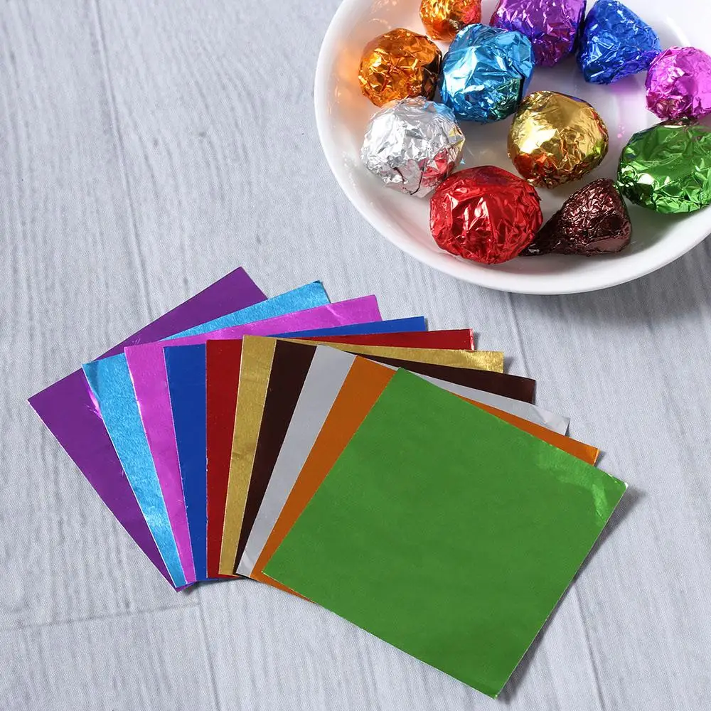 Chinese factory chocolate aluminum foil wrapping paper