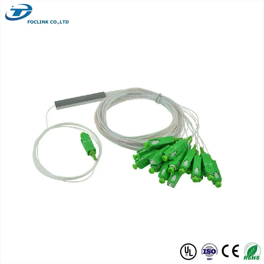 fiber optic splitter 1:8 1:4 1:2 1:16 1:32 1:64 price
