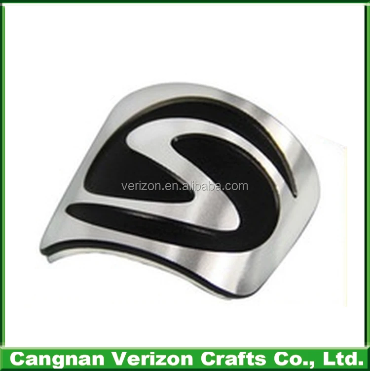 Plastic car badges emblems 3d car emblem led car emblem