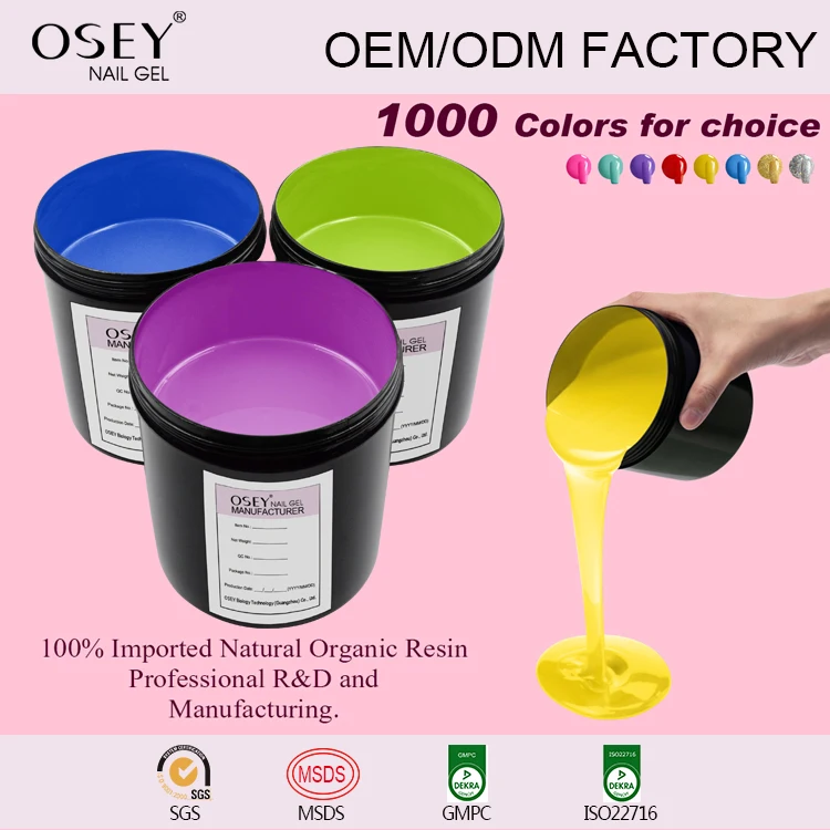 
OSEY Wholesale Long Lasting colorful organic nail chameleon gel polish Builder nail gel 