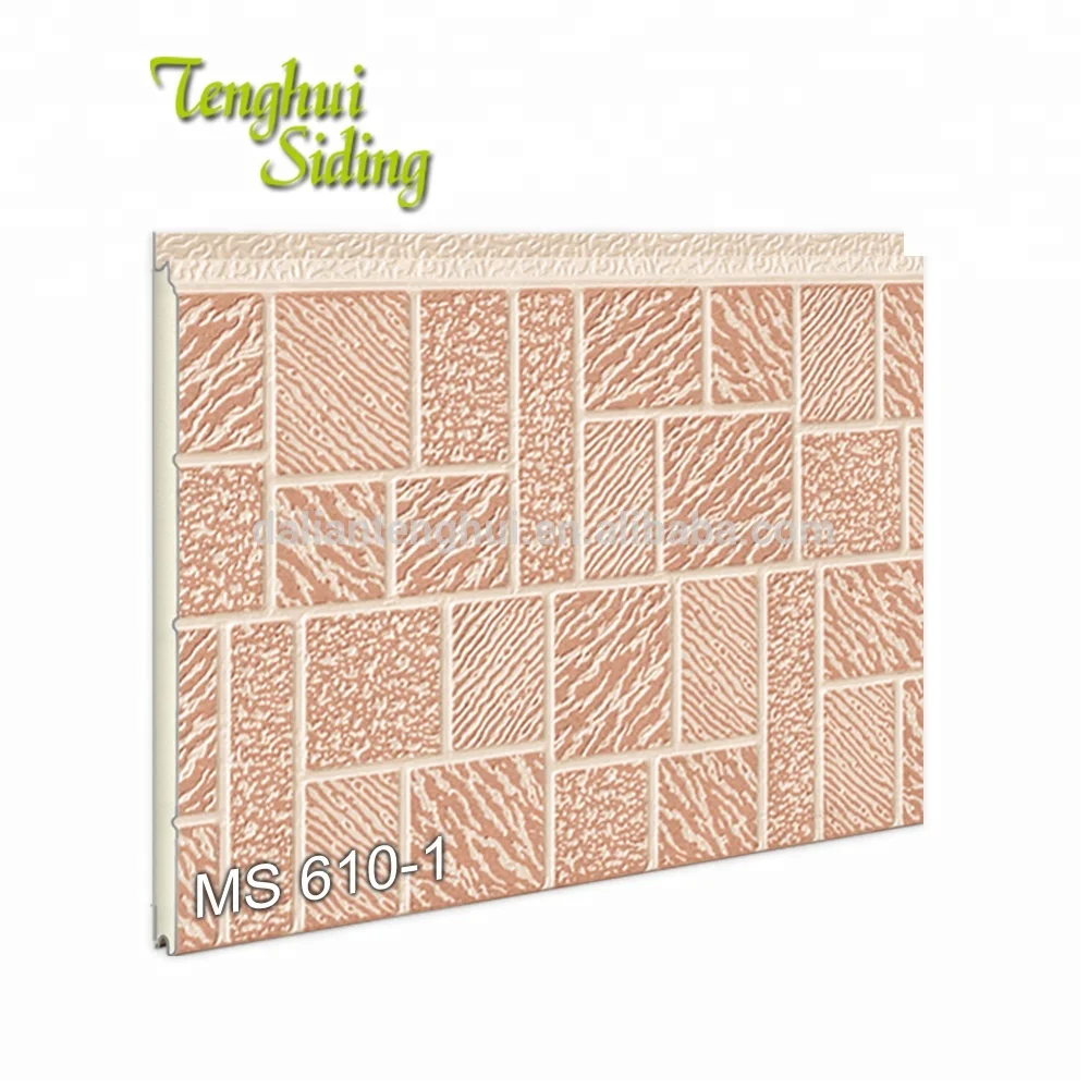 External Used Polyurethane Insulated Sandwich Panel For Sale