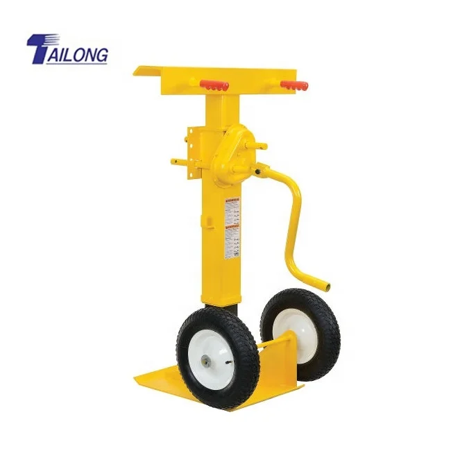 TSJ009 New Design Trailer Stabilizer Jack, Capacity 10,000lb. 41~55in. Service Range/Hand Crank Trailer Jack Stand