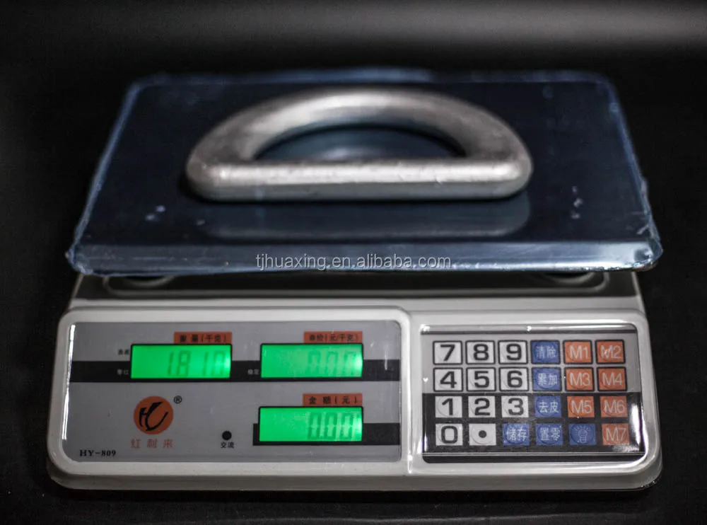 36T Forged Container Lashing Security D Ring With Clamp