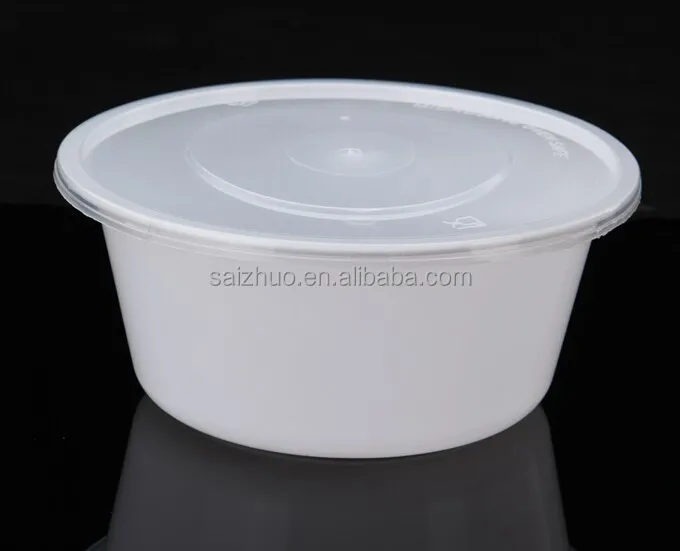 
 Пластиковая миска для супа, 2000 мл, безопасная для микроволновой печи, без БФА  