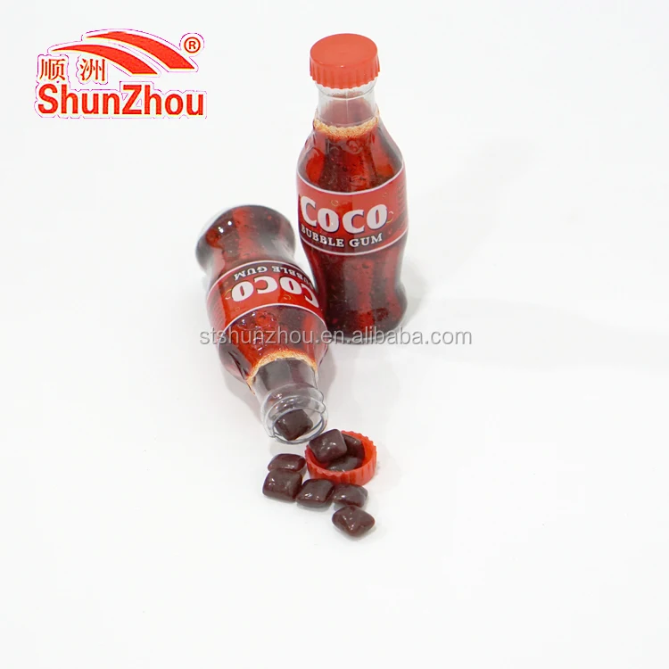 
7g bottled cola bubble gum 
