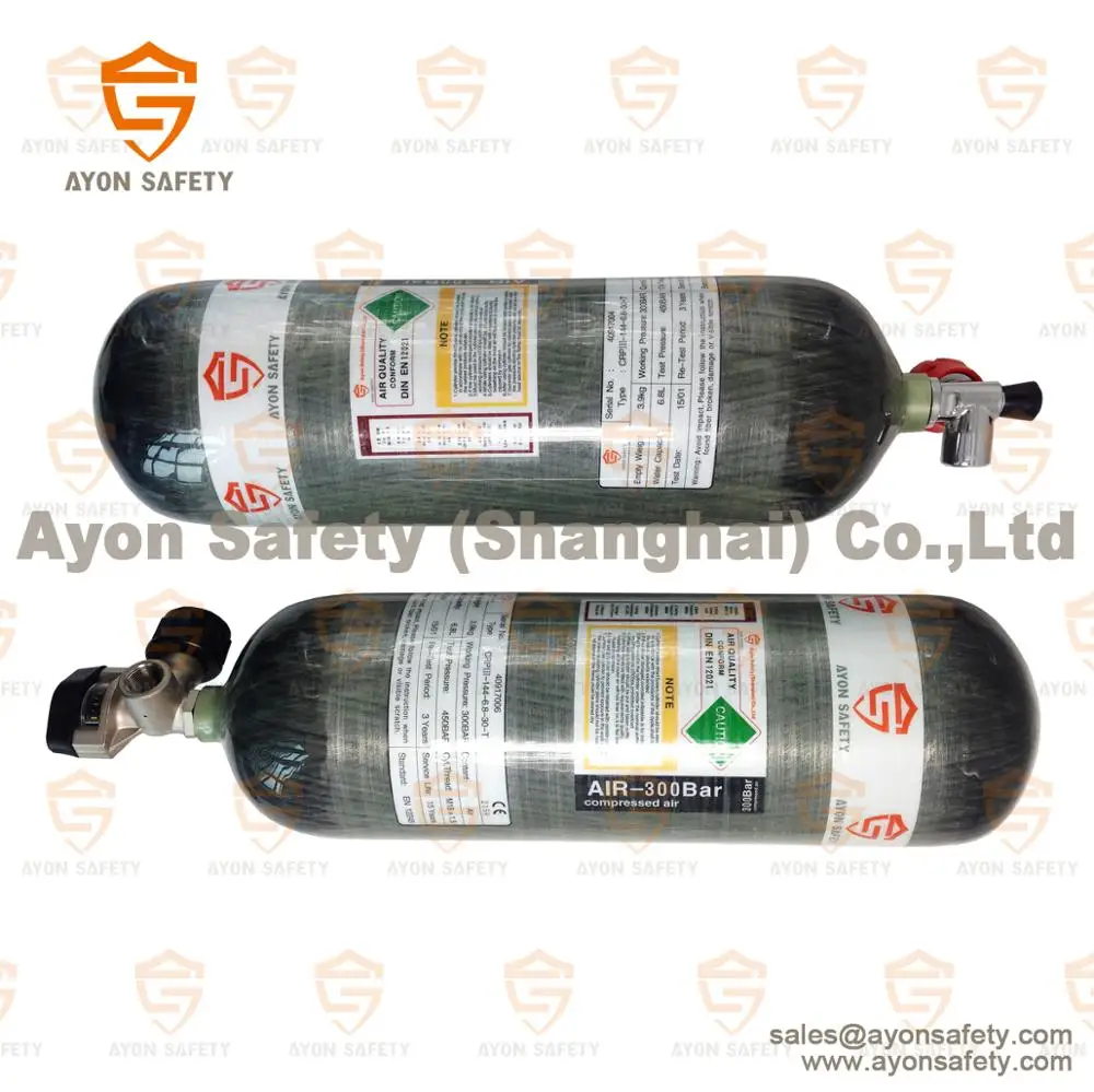 Diving Bottles 300Bar 3L Carbon Fiber Tank
