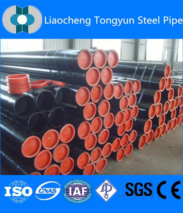 ASTM Стандартный график 40 SCH 80 углеродная бесшовная труба трубка без costura ong nuoc lien mach