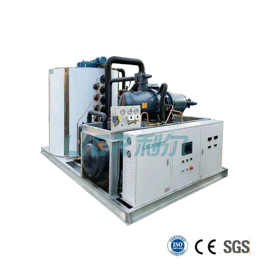 10 тонн/24hrs соленой воды хлопья льда/льда завод продажи, используемые на рыба корабль лодка