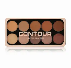 Cheap 10 color concealer palette contour makeup palette wholesale highlighter cosmetic