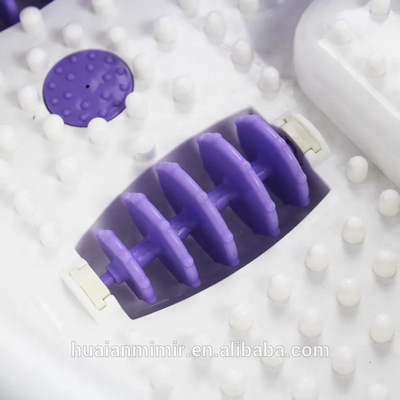 Electric Health Care Bubble Infrared Reflexology Mini Foot Spa Massager