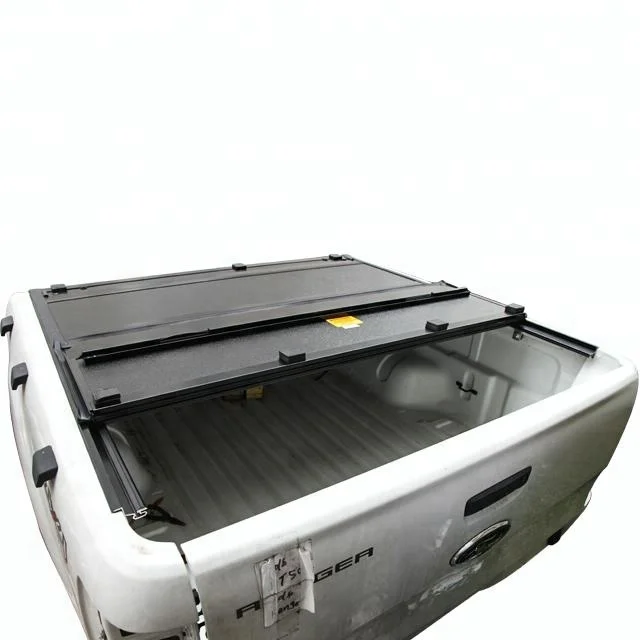 Hard Folding pickup truck bed Tonneau Covers for 2005-2015 toyota hilux tacoma 5.5ft double cab