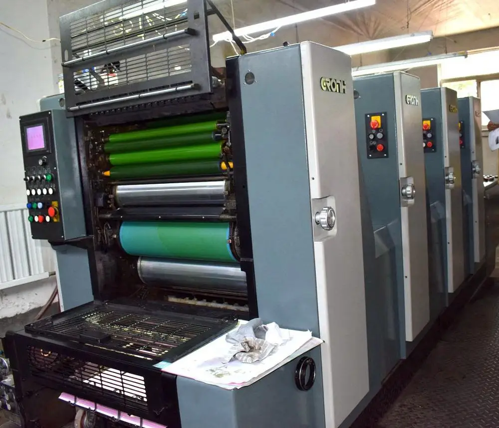 Factory price single color hamada offset printing machine