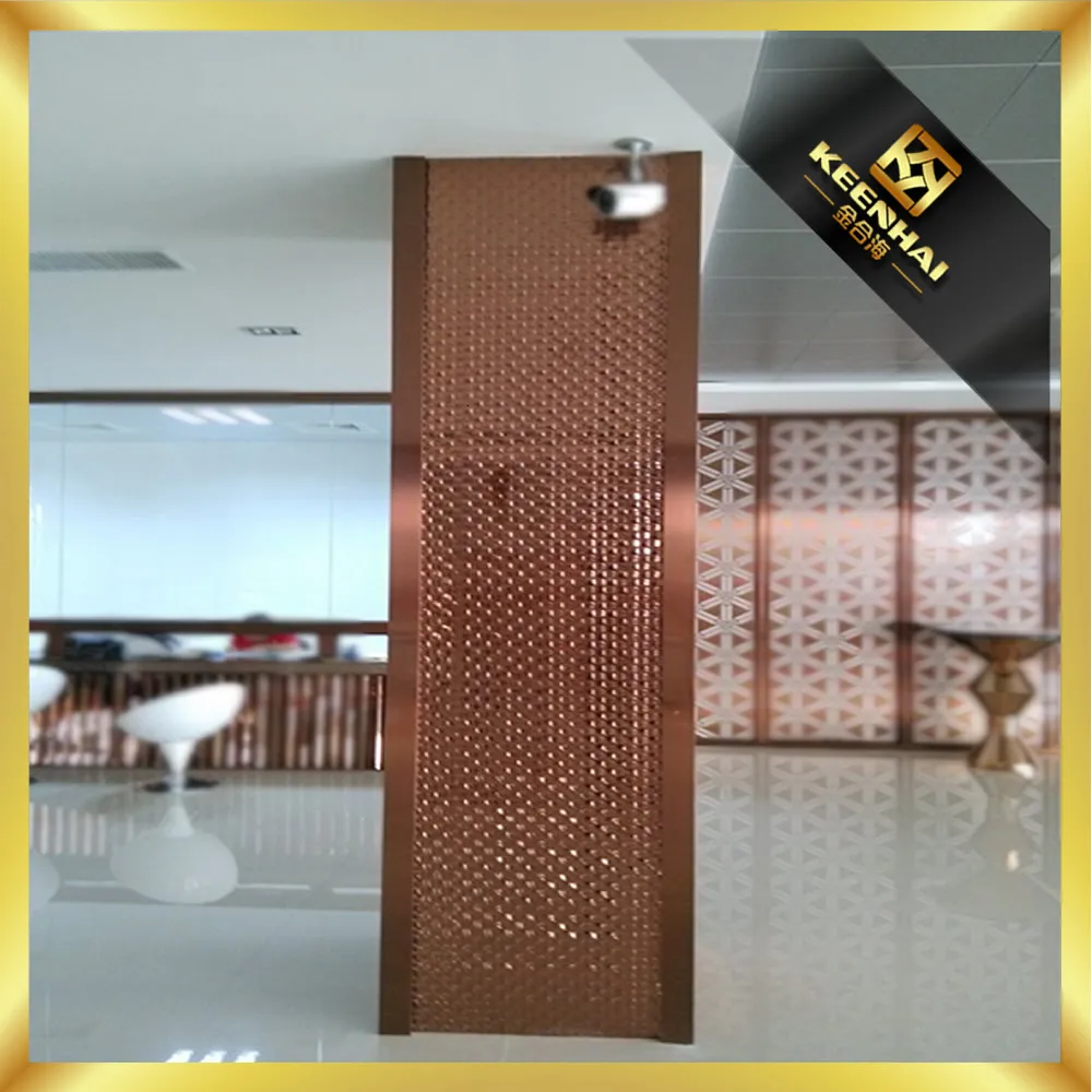 Decor 304 Stainless Steel Interior Decorative Column Cover Metal Building Materials for Home and Office Design