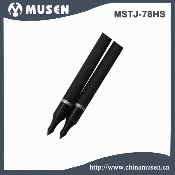 Стрелы Musen 7,8 мм OD 30 дюймов Spine 500 Углеродные для стрельбы комбинированным/рекурсивным луком