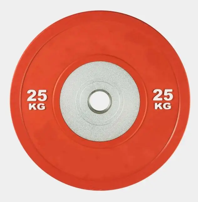 Factory fitness weight plates rubber bodybuilding