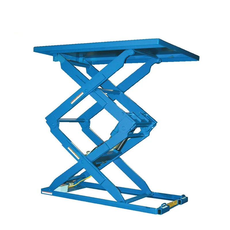 DIY Easy Electric Hydraulic Drill Double scissor Parking Car lift