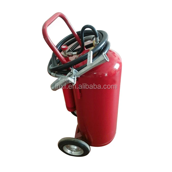 TROLLEY POWDER FIRE EXTINGUISHER, CE 25KG WHEELED FIRE EXTINGUISHER