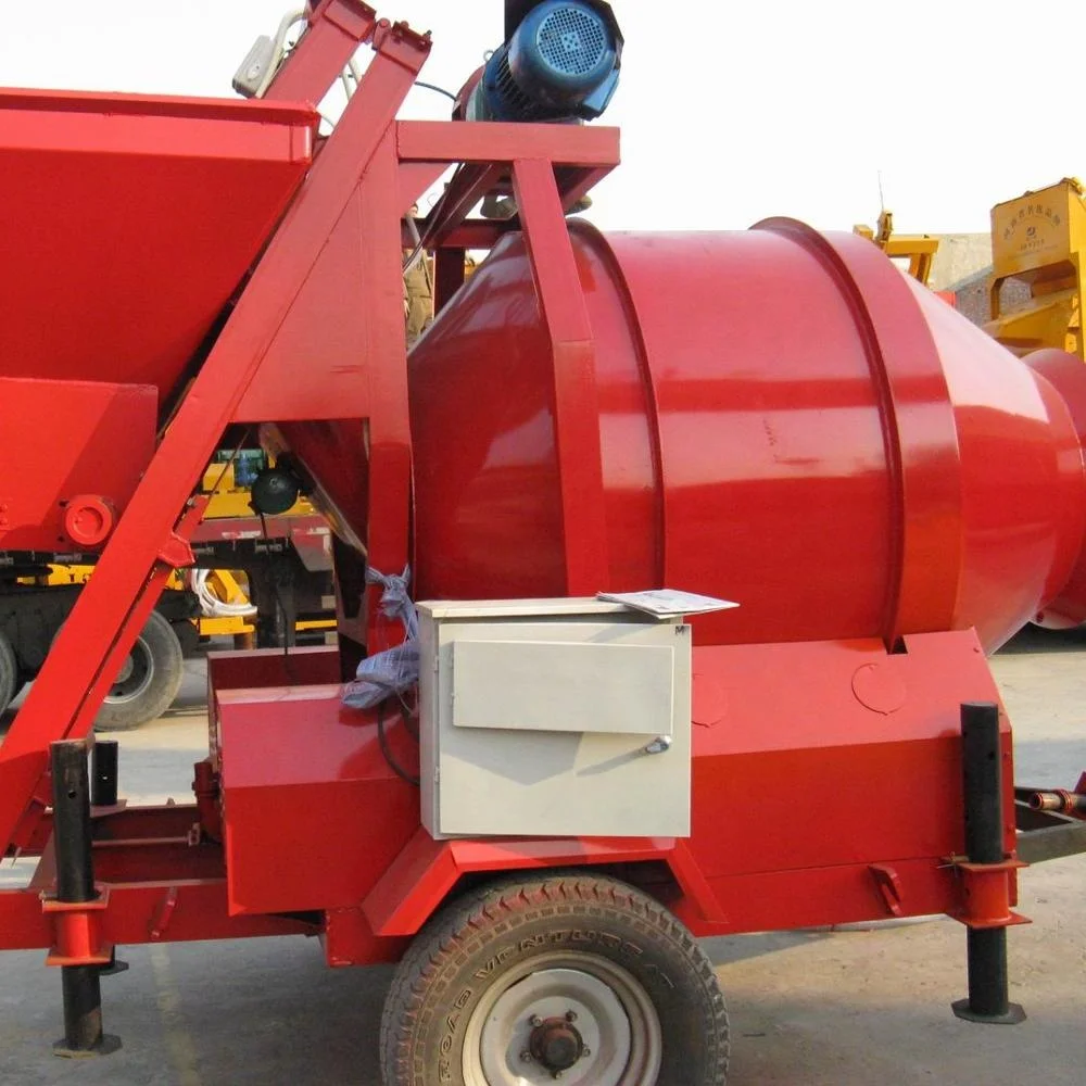 Professional manufacturer JZC500 movable 1 yard concrete mixer for sale