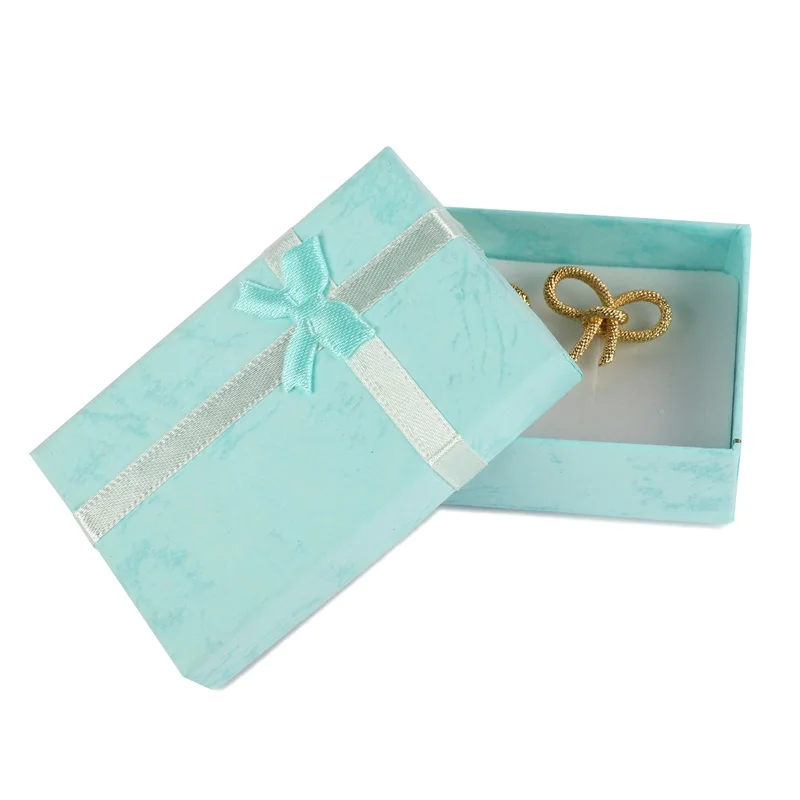 Wholesale Custom Your Own Logo Packaging Paper Jewelry Box for Necklace Bracelet Ring Earring cardboard custom made Paper Boxes