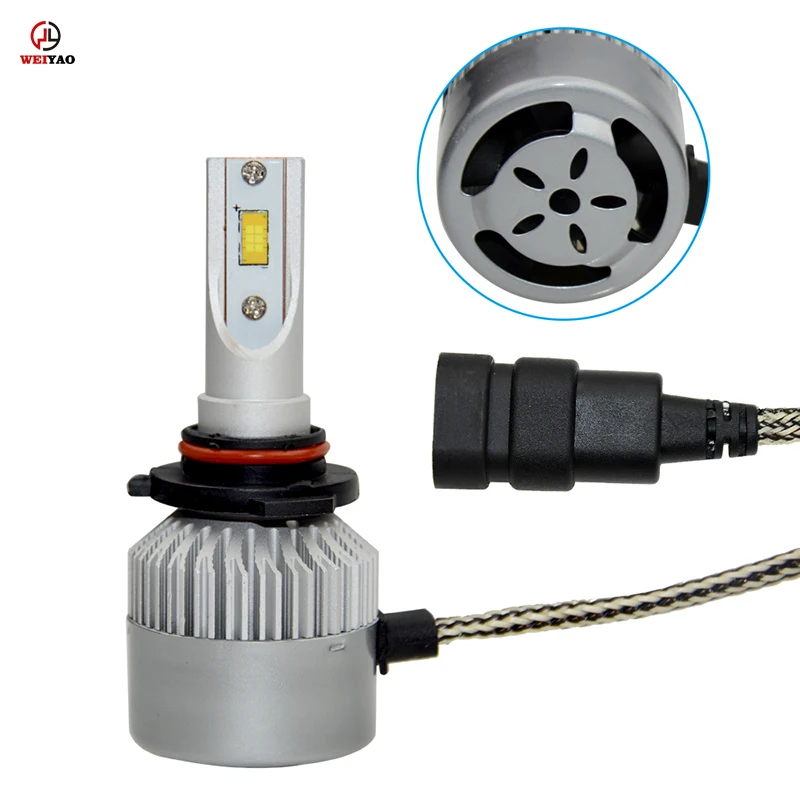 High Power LED Driving Beam 4200lm Truck LED Headlight Bulbs V7 9006 HB4 Wholesale