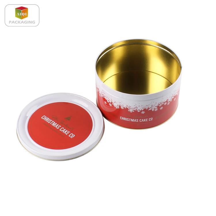 
colorful metal round tin box round cake tin 