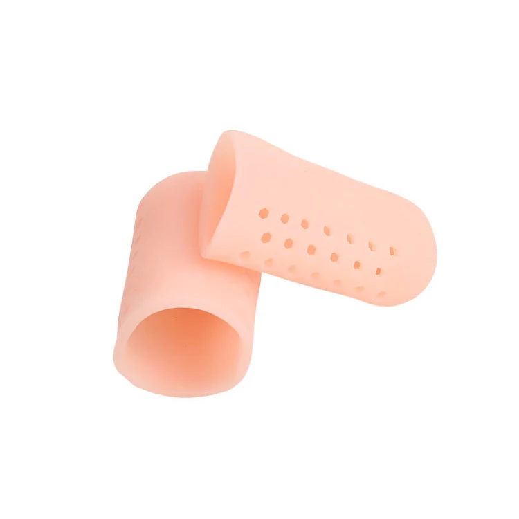 factory price flexible soft big toes breathable silicone gel bunion corn toe cap protector for toes