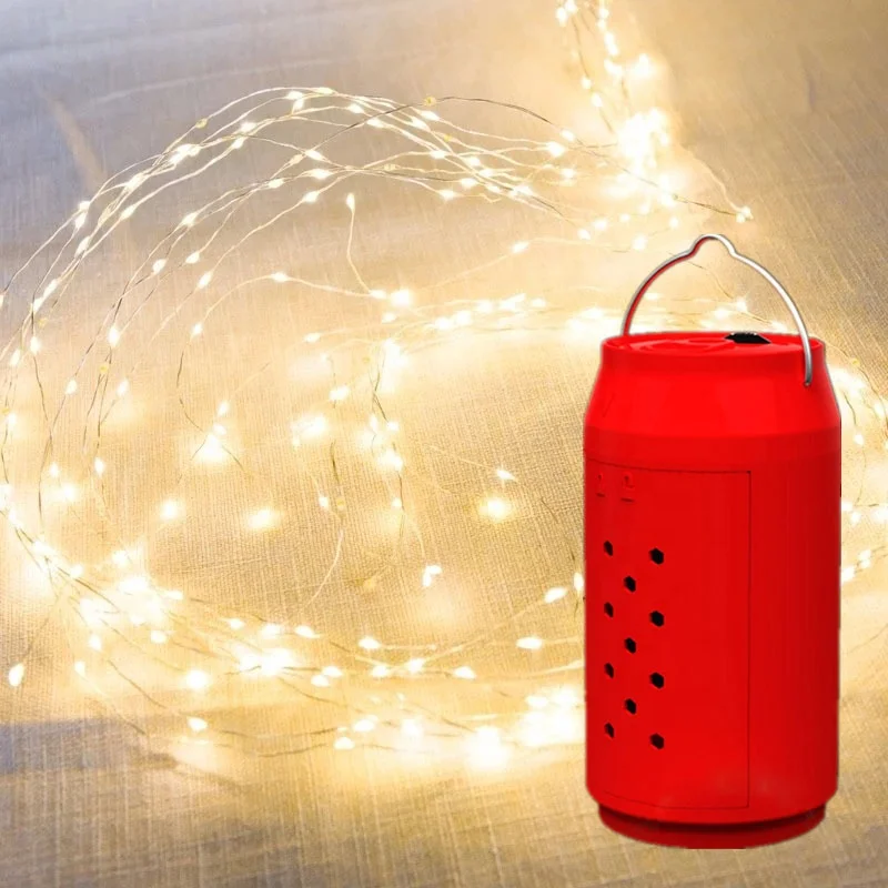 10M 100 LED Salt Water Solar LED String Light 8 Modes Fairy Copper Wire Lighting Garden Party Christmas Holiday Light