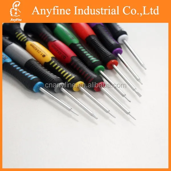 Hot Sale cell phone repair screwdriver set Non Slip Design Versatile Screwdrivers Set For iPhone 4 4S 5 For Samsung