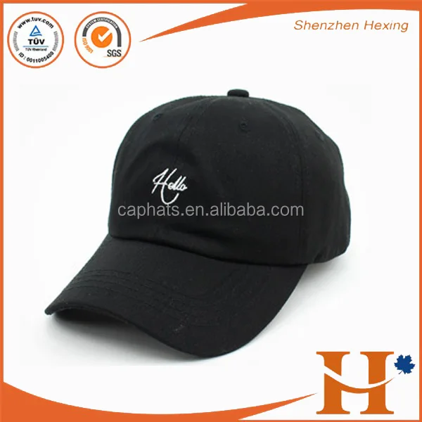 Custom floppy flat brim 5 Panel Dad Hat Embroidery Rose Unstructured Snapback Hats Cap For Sale