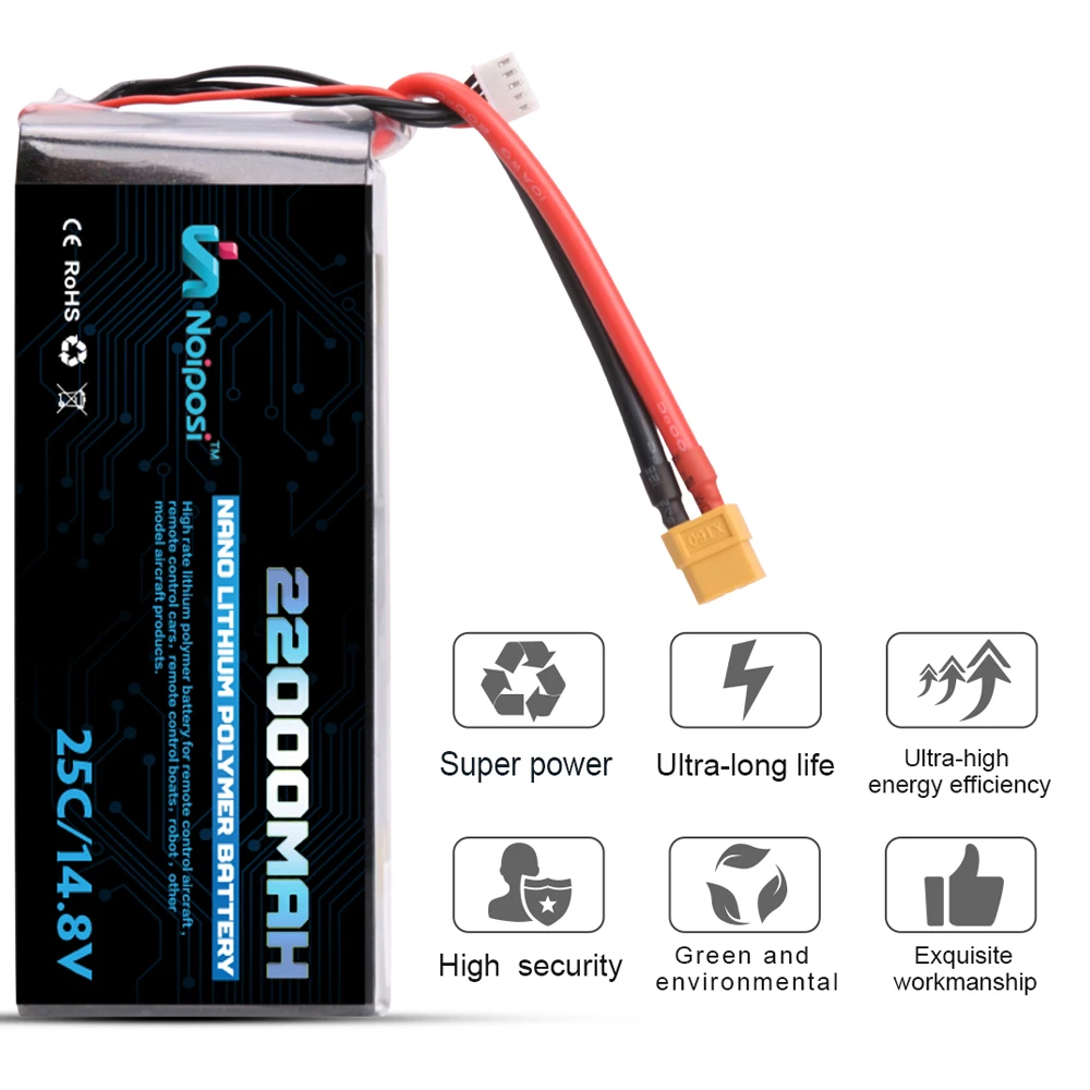 Оптовая продажа 4s 22000 mah 14 8 v 25c rc lipo литиевая батарея Китай