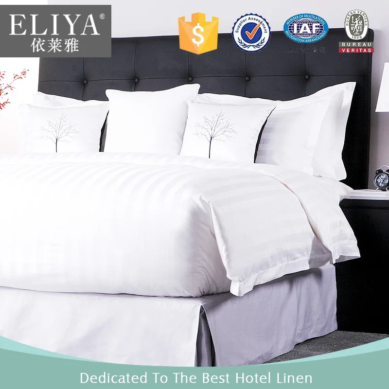 ELIYA Hotel Linen Hotel Bedding Set 1000 Thread Count Cotton Bed Sheet