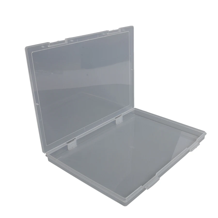 A4 Plastic Document Case A4 Storage Box Plastic Locking Storage Box