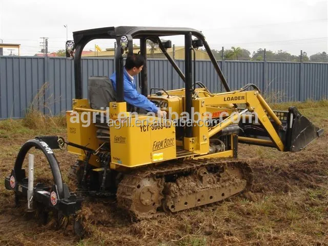 Australia style multifunctional track crawl tractor mini farm dozer with shuttle shift