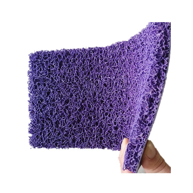 pvc spaghetti mat carpet kitchen plastic flooring rubber curly plastic mat